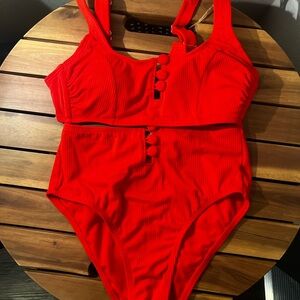 Xhilaration Red Bikini Set